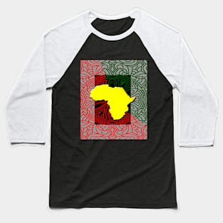 Africa Baseball T-Shirt